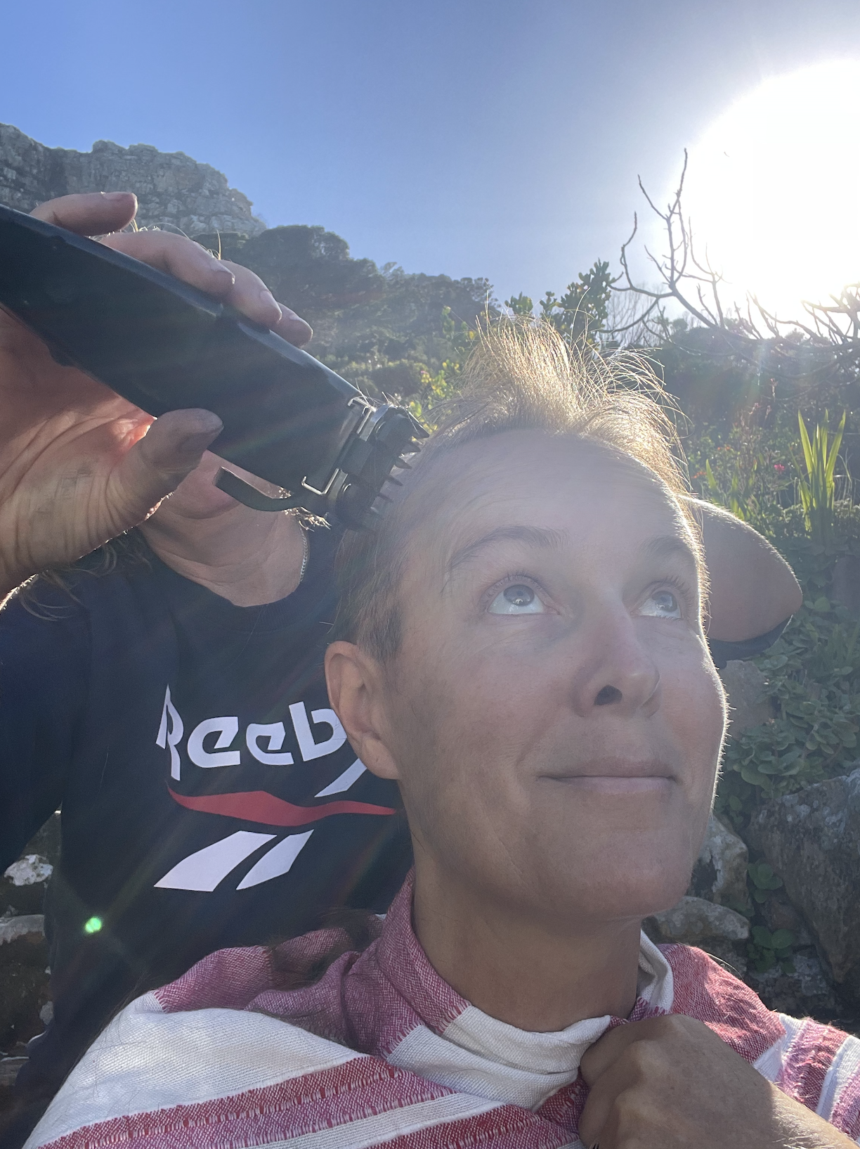 A fresh haircut through treatment